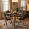 Quadratischer Tisch 80x80 in nordischem Design Holz für Produktbild-Vorschau 2