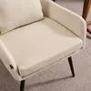 HOME DELUXE - Polstersessel ORION - 1 Stück, Farbe: Weiß - Produktbild-Vorschau 4