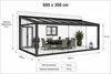 600 x 300cm Aluminium Kaltwintergarten Cuxhaven Anthrazit Produktbild-Vorschau 2