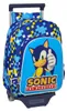 Mochila con ruedas Sonic Speed, 26 x 34 x 11 cm, color azul Vista previa de la imagen del producto 1