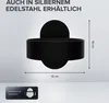 ovimar Haartrocknerhalter Kvitoya | Edelstahl | schwarz Produktbild-Vorschau 3