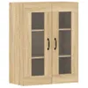 vidaXL Armoires murales 2 pcs. chêne Sonoma bois composite Voir les images du produit 6