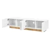 Merax TV-kast, TV-meubel met 4 deuren, modern design met Productafbeelding-voorbeeld 11