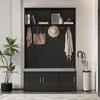Garderobenset mit Schuhbank Flurgarderobe Flurmöbel Produktbild-Vorschau 1
