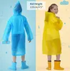 2 Stück Regenponcho Kinder, Wiederverwendbar Wasserdicht Produktbild-Vorschau 4