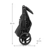 Buggy Kinderkraft TRIG 3 mit Kindertablett bis 25 kg, Produktbild-Vorschau 11