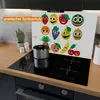 Wallario Herdabdeckplatte aus Glas, Größe 80 x 52 cm Produktbild-Vorschau 3