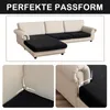 Sofa Überzug Jacquard Kariert L-förmig Sofa mit 2 Produktbild-Vorschau 3
