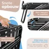 ELONEO Opklapbed met matras, 90x200 cm Productafbeelding-voorbeeld 3