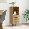 vidaXL Credenza Artisan in rovere 34 x 34,5 x 90 cm Anteprima dell’immagine prodotto 1