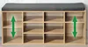 KESPER® Schuhschrank mit Sitzkissen, Sonoma Eiche; Produktbild-Vorschau 14