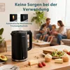 Aigostar - Doppelwand Edelstahl Wasserkocher, 2200W, 1,7 L, Produktbild-Vorschau 6