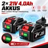 Akku-Laubbläser 21V Brushless, 2×4,0Ah Akkus, 320 km/h, 6 Produktbild-Vorschau 5