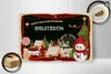 Holzschild Weihnachten Grüße DELITZSCH Geschenk 30x20cm Produktbild-Vorschau 2