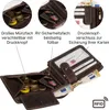 RFID Büffel Echt Leder Geldbörse Portemonnaie Herren mit Produktbild-Vorschau 6