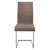 ML-Design 6er Set Esszimmerstuhl mit Rückenlehne, Braun, Produktbild-Vorschau 2