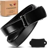 TRESSARI Herren-Automatik-Hosengürtel aus Leder, Schwarz, Produktbild-Vorschau 9