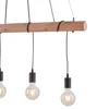 Selltec Pendellampe DAMIAN Holz Echtholz-Balken, Vintage- Produktbild-Vorschau 4