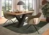 Esstisch "Home-X" Artisan Eiche und grau Küchentisch Produktbild-Vorschau 4