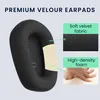 kwmobile 2x Velours Ohr Polster für Logitech G733 Produktbild-Vorschau 3