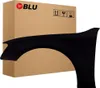 BLU Kotflügel Passend für Audi A4 B8 S4 LY9T Links Schwarz Produktbild-Vorschau 1