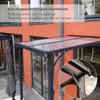 Haustürvordach Vordach Aluminium Polycarbonat Überdachung Produktbild-Vorschau 6