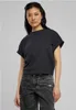 Urban Classics Ladies - Pigment Dye Short Top schwarz - L Produktbild-Vorschau 5