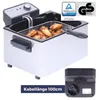 Sommertal XXL Doppel-Fritteuse mit Öl oder Fett – 3 Körbe, Produktbild-Vorschau 5