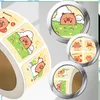 EDIBAZZAR | Adesivi colorati Capibara in rotolo da 300 Anteprima dell’immagine prodotto 5