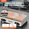 VEVOR Gril électrique commercial, 4400 W, gril semi-plat Voir les images du produit 2