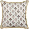 BELIANI Dekokissen Cremeweiß Baumwolle 45 x 45 cm Bezug mit Produktbild-Vorschau 1