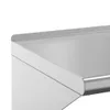 Wandregal 50x30x31 cm Silbern Edelstahl Produktbild-Vorschau 8
