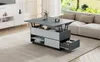 Sweiko 100x98x65cm Couchtisch Höhenverstellbarer Produktbild-Vorschau 4