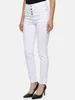 Tazzio Damen Skinny Fit Jeans F136 (Weiß, 34) Produktbild-Vorschau 4