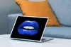 MuchoWow® Laptop Aufkleber Sticker Cover Lippen - Geld - Produktbild-Vorschau 4