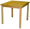 Gartentisch Teak Teaktisch eckig 75x75 Gartenmöbel Teak Produktbild-Vorschau 2