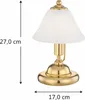 Globo Lighting Tischleuchte Metall messingfarben, 1x E14 Produktbild-Vorschau 10