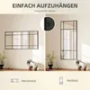 HOMCOM Wandspiegel 50 x 110 cm dekorativer Spiegel mit Produktbild-Vorschau 5