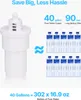 VEVOR - Jarra filtrante de agua, dispensador de agua con Vista previa de la imagen del producto 6