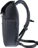 Side view of a black backpack. Produktbild-Vorschau