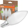 3 x Osram LED Kerzen 4,9W = 40W E14 matt 230V 470lm Produktbild-Vorschau 5