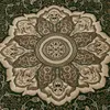 Kashmir Indi teppich kurzflor rechteckig 160x230cm grün Produktbild-Vorschau 7