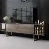 Skye Decor, Gold Line - Walnut, Black, TV-Ständer, Produktbild-Vorschau 3