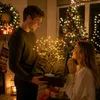 108 LED Weihnachtsdeko Bonsai Baum Lampe, Warmweißes Produktbild-Vorschau 4