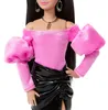 Barbie Deluxe Style Bambola con top a spalle scoperte e Anteprima dell’immagine prodotto 2