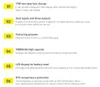A list of features for a power bank, presented with numbered bullet points and descriptive text. Podgląd zdjęcia produktu