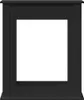 vidaXL Obudowa kominka czarna 75x20x87,5 cm materiał Podgląd zdjęcia produktu 4