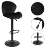 lot de 2 tabourets de bar pivotants avec dossier Velvet Voir les images du produit 3