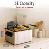 alpina Double friteuse 5L WJ-801 - Friteuse avec huile 200W Voir les images du produit 5