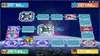 A screenshot from a video game, showing a board game in space with player scores and game pieces. Produktbild-Vorschau